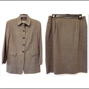 LAFAYETTE 148 New York 100%Wool Skirt Suit